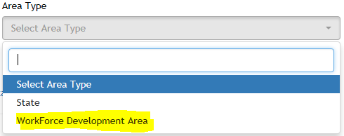 display first dropdown on query tool