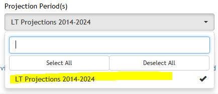 display first dropdown on query tool